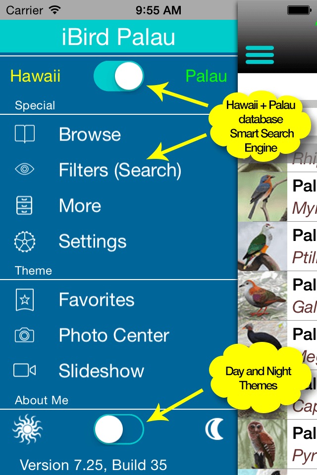 iBird Hawaii & Palau Guide screenshot 3