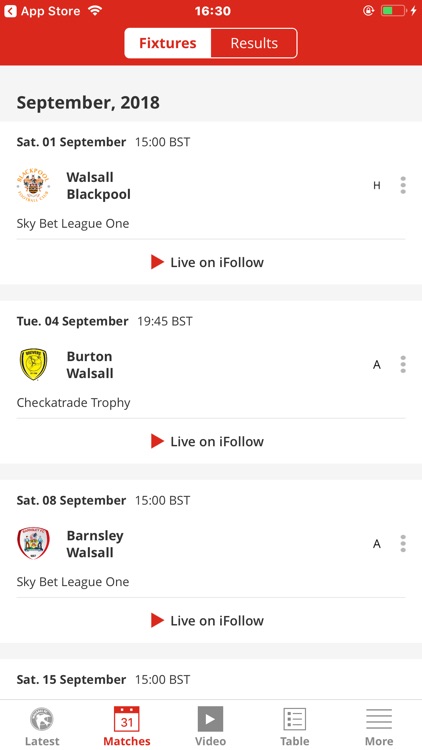 Walsall Official App