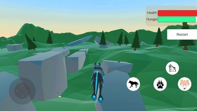 Wild Wolf Simulator 3D screenshot 3