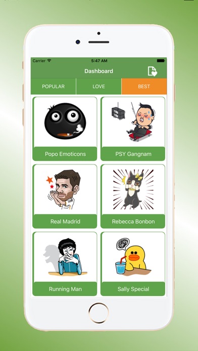 Emoji HD Talking Stickers screenshot 3