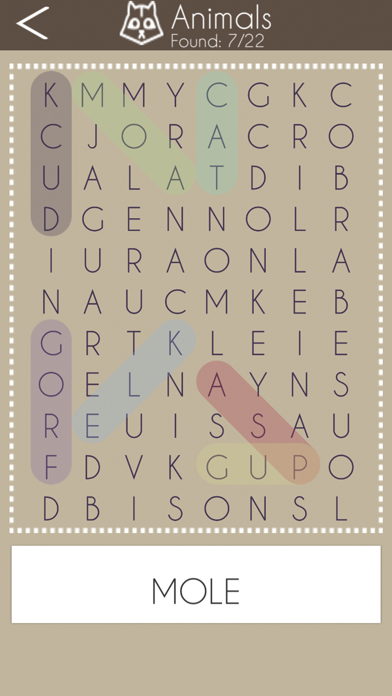 Word Search – Find for hidden words screenshot 4