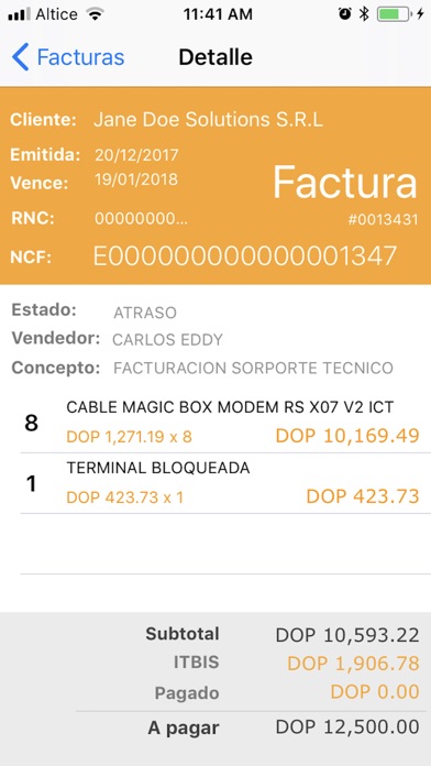 Servicio Al Cliente Magycorp screenshot 2