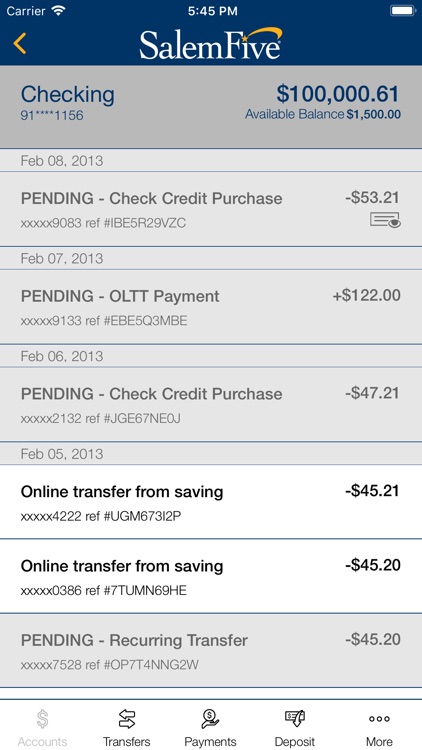 Salem Five Banking screenshot-3