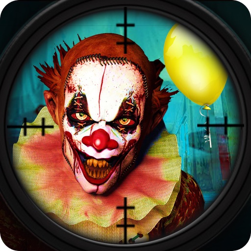 Horror Clown Sniper Icon