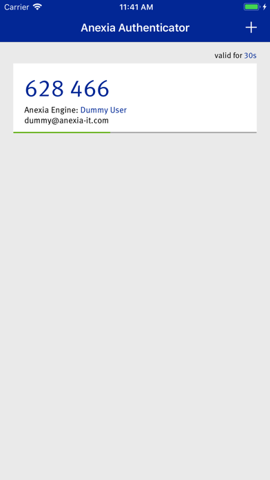 Anexia Authenticator screenshot 2
