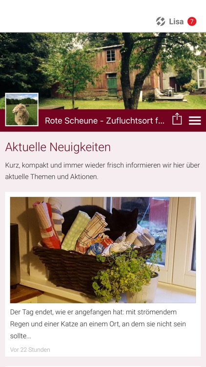 Rote Scheune - Zufluchtsort