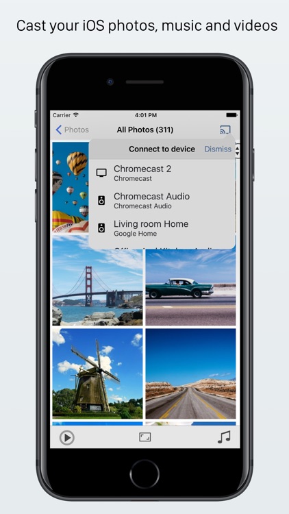 SnapCaster - Your Photos with Music on Chromecast