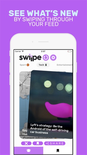 Swiipe: News That Knows You