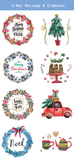 Beautiful Watercolor Christmas(圖2)-速報App