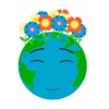 Green Earth Day Animated Emoji green earth recycling 