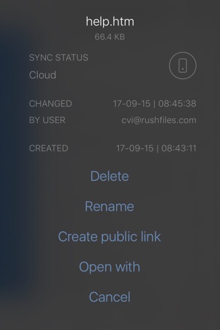 Cloud-drive screenshot 4