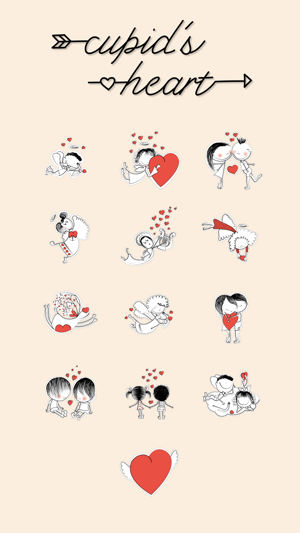 Cupid's Heart - Stickers(圖4)-速報App