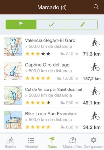 Runtastic Mountain Bike PRO screenshot 4