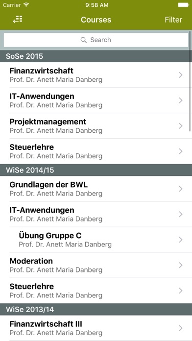 SRH Hochschule NRW screenshot 2
