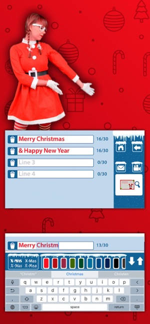 Personalized Xmas greetings(圖3)-速報App