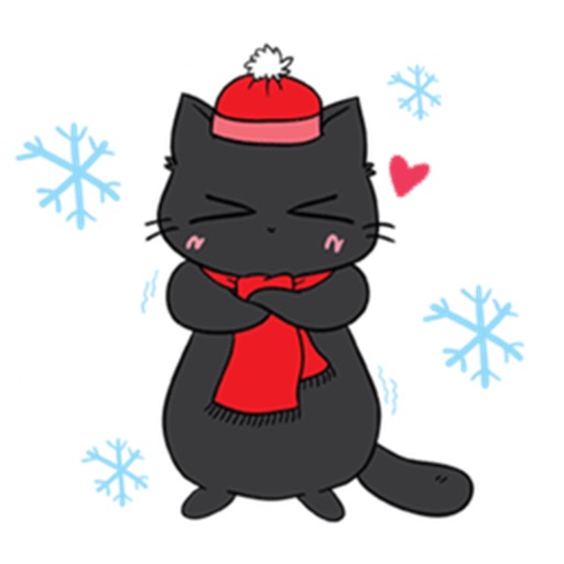 Black Munchkin The Cute Shortest Leg Cat Sticker icon