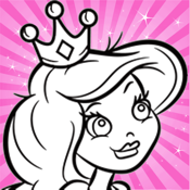 Color Mix(Princess): Learn Paint Colors by Mixing Paints & Drawing Princesses for Preschool icon