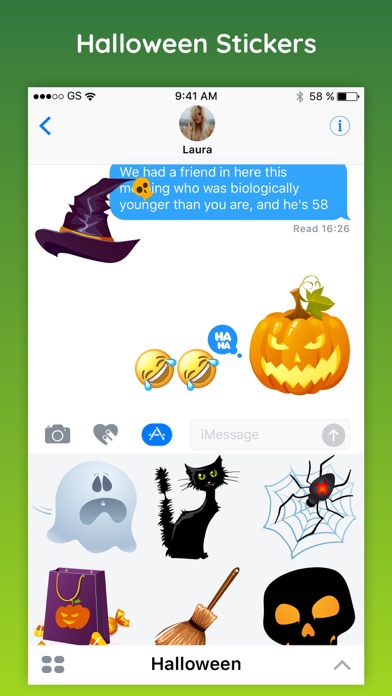 Halloween Party Emoji Stickers screenshot 2