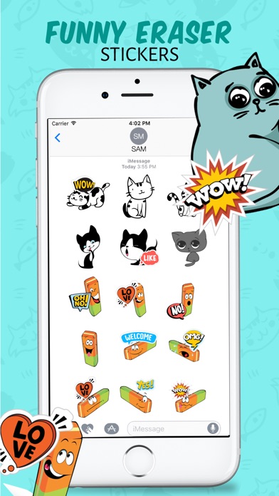 Animated Chubby Cat Stickers screenshot 3