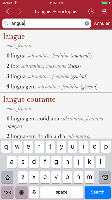 How to cancel & delete French-Portuguese Dictionary from Accio from iphone & ipad 1