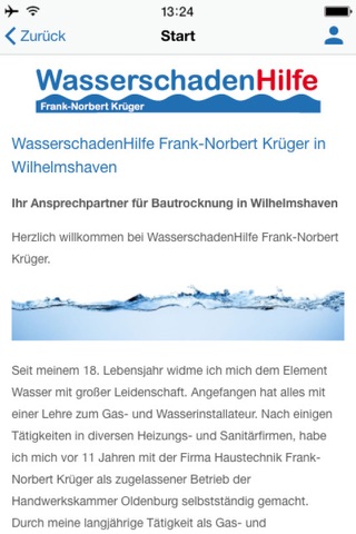 WasserschadenHilfe F.N. Krüger screenshot 2