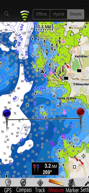 Brittany GPS Nautical Charts(圖3)-速報App