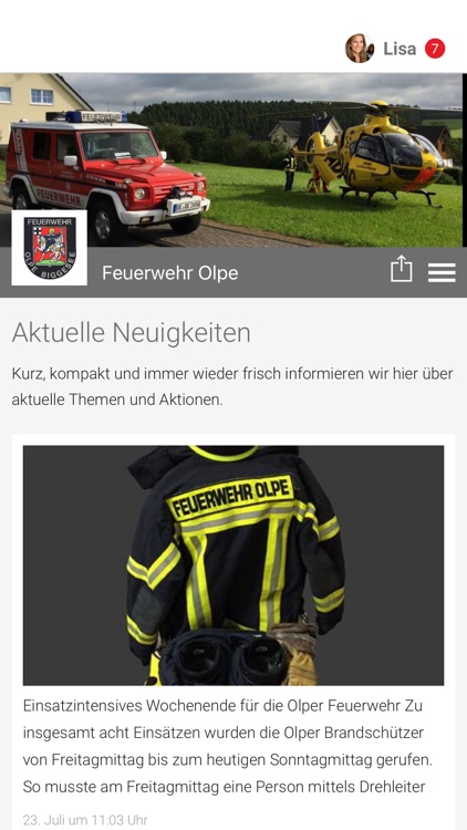 Feuerwehr Olpe