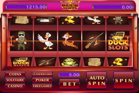 Duck Slots - Casino Game! screenshot 4