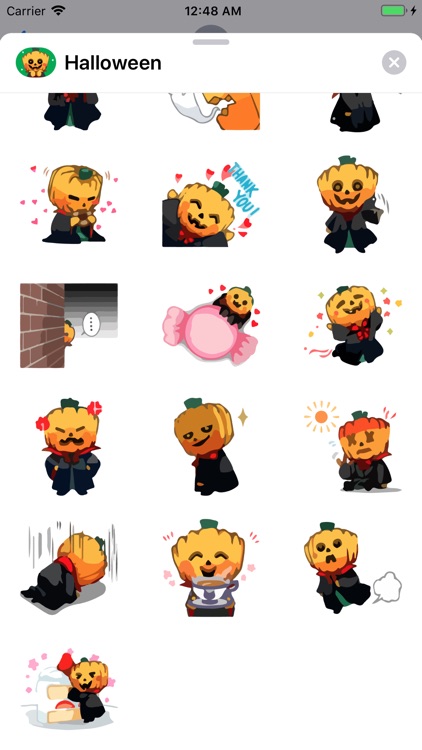 Weirdo Halloween Emoji Sticker screenshot-3