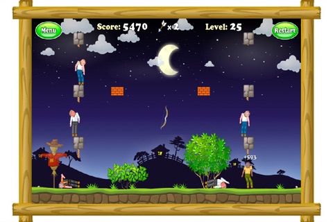 Shoot Rope Rescue Man screenshot 4