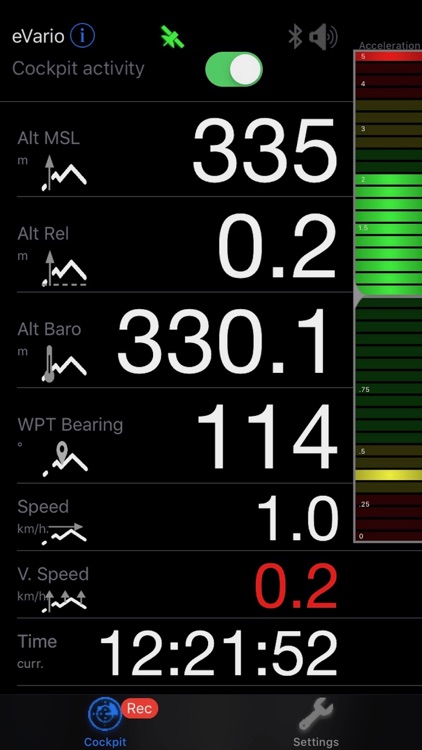 eVario - Variometer Paraglider screenshot-0