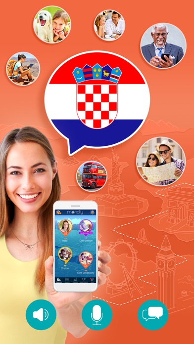 クロアチア語を学ぶ - Mondly screenshot1