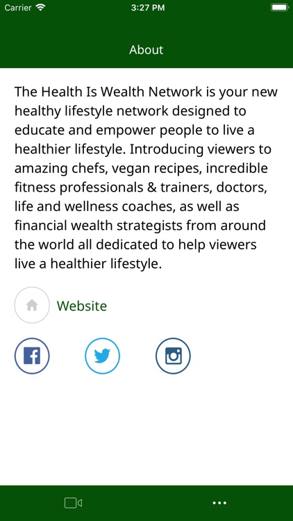 Health Is Wealth Network