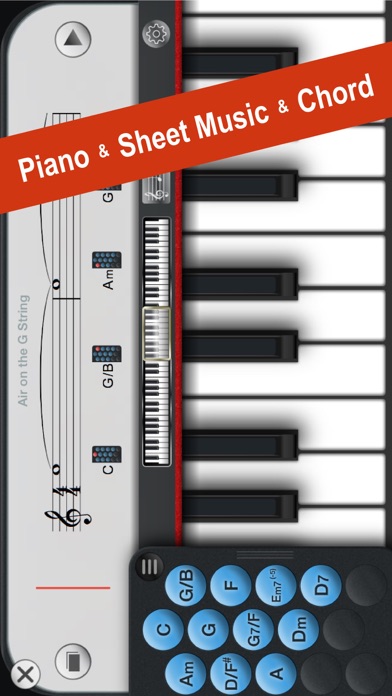 Piano+ - Playable with Chord & Sheet Music