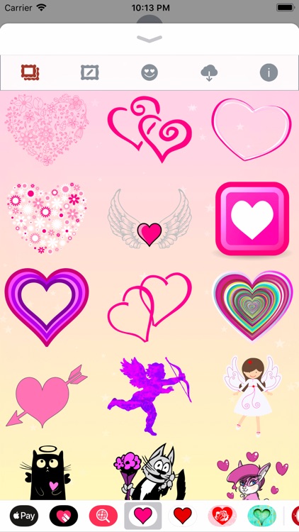 Pink Love • Emoji and stickers screenshot-6