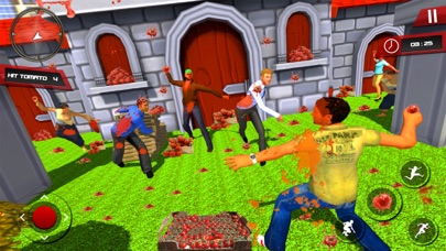 la tomatina, Fruit Fight Game screenshot 2