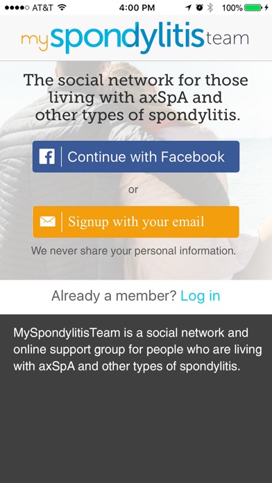 Spondylitis Support screenshot 2