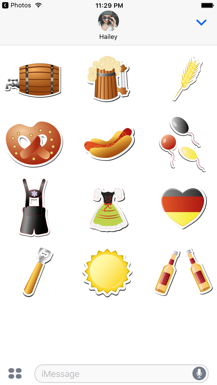Oktoberfest Stickers - Prost