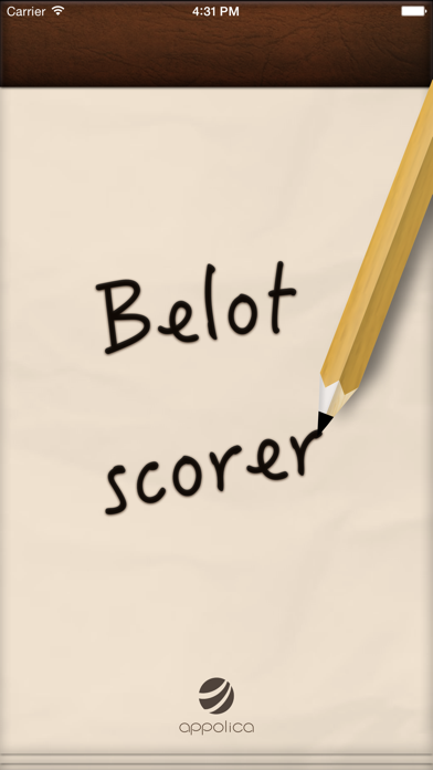 How to cancel & delete Belot Scorer from iphone & ipad 1