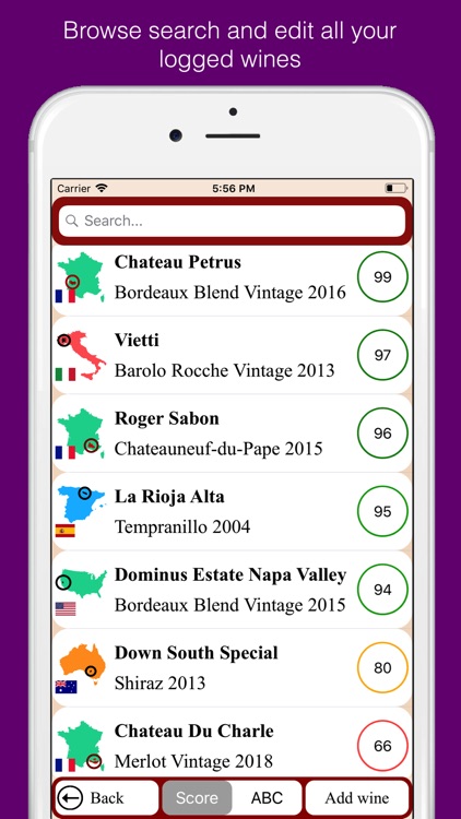 Rate your wine