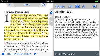 Holy Bible RSV screenshot 2