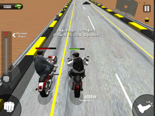 Bike Punch Fight, game for IOS