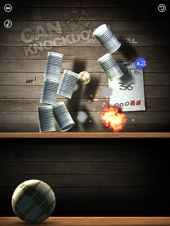 Can Knockdown для iPad