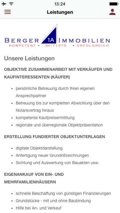 How to cancel & delete Berger 1A Immobilien from iphone & ipad 4