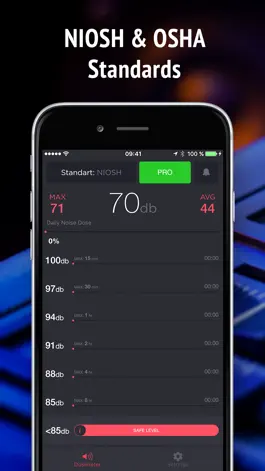 Game screenshot Noise Dosimeter NIOSH & OSHA apk