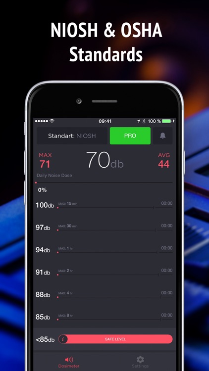 Noise Dosimeter NIOSH & OSHA