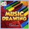 The Music Drawing Notation by Virtual Sheet Music has been specifically designed to write music by putting notes on a music staff, the easiest way