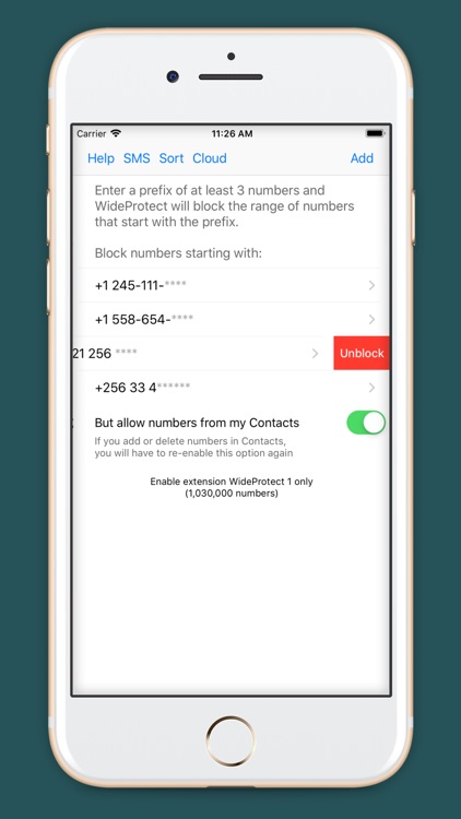 WideProtect Spam Call Blocker screenshot-3