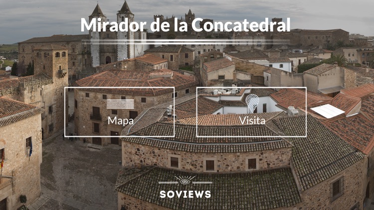 Mirador concatedral de Cáceres