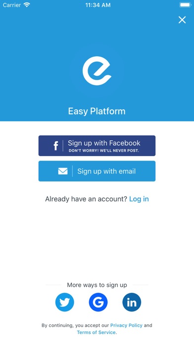 Easy Platform screenshot 3